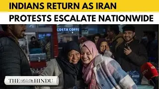 Indian nationals arrive in Delhi amid Iran&rsquo;s nationwide protests