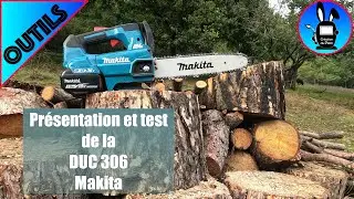 TEST :Tronçonneuse électrique Makita DUC 306