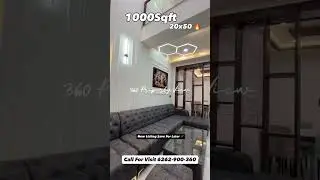 1000Sqft 20x50 4BHK House Design Full Tour