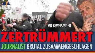 GIESSEN IS BURNING - JOURNALISTS are beaten up - DGB incites violence on stage