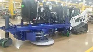 Worlds largest concrete grinder and polisher