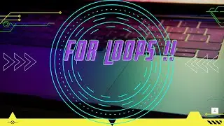 For Loops|Java|IntelliJ IDEA|BlueJ videos coming Soon!!