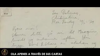 Ola Apenes a través de sus cartas