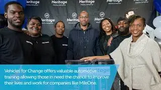 Vehicles for Change Donation - MileOne Autogroup