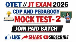 CDP AND PEDAGOGY MOCK TEST-2