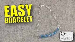 Easy DIY Bracelet | Beginner Handmade Jewellery Timelapse