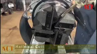 How to make high-quality thread #threadcutting  on steel bar threading machine for mass production