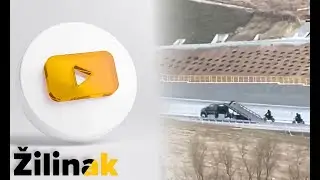 Nat&aacute;čanie akčn&eacute;ho filmu na diaľnici pri Žiline, kompil&aacute;cia vide&iacute;