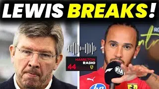 Lewis Hamilton BREAKS SILENCE on Ross Brawn After Big Ferrari Statement!