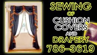 Sewing of Drapery & Cushion Covers Advertisement (Digi billboard).