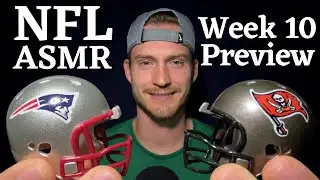 NFL ASMR — ПРЕДВАРИТЕЛЬНЫЙ ПРОСМОТР И ВЫБОРЫ 10-Й НЕДЕЛИ