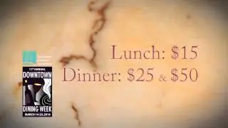 Dining Week - NOW ON