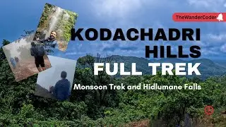 Kodachadri in Monsoon ⛈ 🌈  Full Trek  ⛰ Vlog