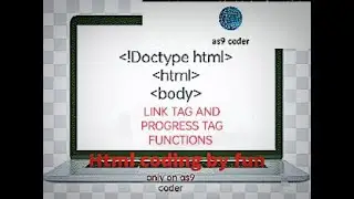 HTML | HTML Tutorial Part-6 | Link tag and progress tag functions