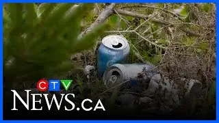 Garbage problem at Cape Breton lookoff
