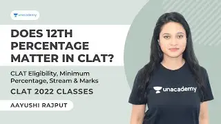 Does 12th Percentage Matter In CLAT? | CLAT 2022 Classes | CLAT Eligibility, Minimum Percentage etc.