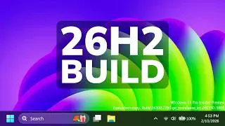 New Windows 11 26H2 Build 26300.7760 &ndash; New Taskbar Animation, New Camera Settings and Fixes (Dev)