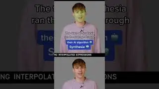 A Youtuber turned himself into AI avatar #shorts