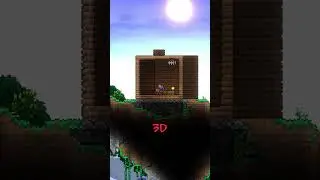 Советы по строительству деревянных 3D-коробок в Terraria 📦 #terraria