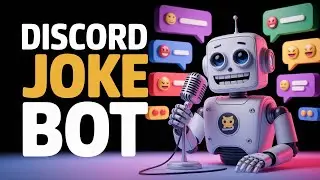 📢 Discord Joke Bot – Random Jokes on Ping! 😂 | Easy Python Bot