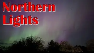 Северное сияние в Эринсвилле, Онтарио, 10 мая 2024 г.