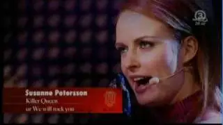 Susanne Petersson - Killer Queen i West end Star