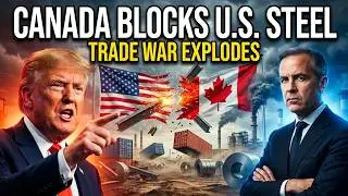 JUST IN: Canada BLOCKS U.S. Steel Imports as Trade War Suddenly Explodes