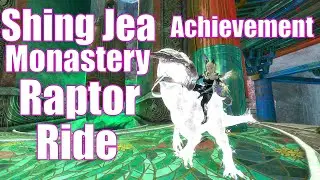 GW2 - Shing Jea Monastery Raptor Ride - Achievement Guide - Guild Wars 2 End of Dragons