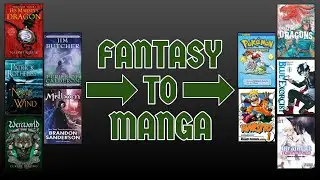 DISCUSSION: FANTASY NOVELS I'D LIKE TO SEE AS MANGA