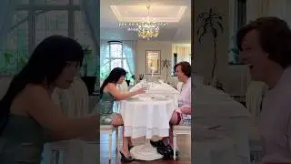🤣 БЫЛО? Ольга Серябкина и Прохор Шаляпин делят счёт в ресторане. #shorts #популярное #тренды #топ