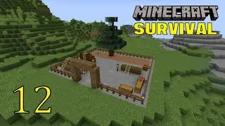 Minecraft Let's Play Episode 12: Paths and Tree Farm (1.18)