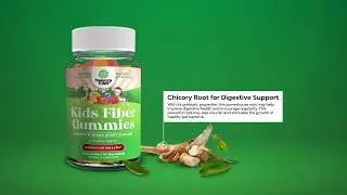 Nature's Craft, Kids, Fiber Gummies, Orange & Mixed Berry , 60 Gummies