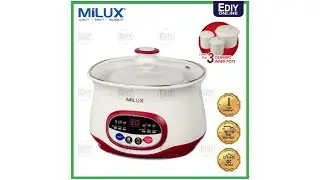 Milux Microcomputer Stew Pot Soup Double Boiler Msp-018 MSP018