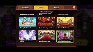 New Hall of Ancient Heroes Lobby Design | Cookierun Ovenbreak