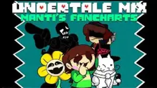 прохождение fnf мода:  FNF Undertale Mix Manti's Fancharts