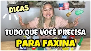 PRODUTOS QUE USAMOS NA FAXINA NOS  ESTADOS UNIDOS - PRODUTIS QUE FACILITAM A LIMPEZA