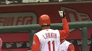 Barry Larkin's final big league hit