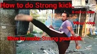 Best Training to increase impact in kick,@SELF DEFENCE STUDIO .