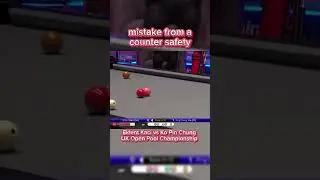 Mistake from a counter safety play