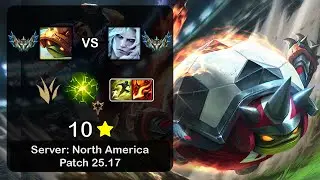 Rammus Jungle vs Viego - NA Challenger - Patch 25.17