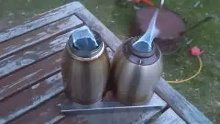 Blue whirl TLUD Minny biomass stove