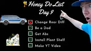 Day 9: Car Repair Fail & Crooked Shelf Win | Real Life DIY