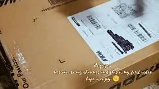 ✨unboxing new parcel✨|a s t h e t i c  a s m r 🦥