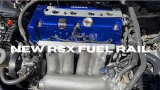 New fuel rail for the RSX + pov drive