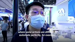 Robot dogs, masseurs and opera on display at Shanghai AI conference