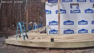 The Mildred Cabin porch post's! 