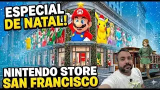 Vlog de NATAL ! Fui na NINTENDO STORE de SAN FRANCISCO NO NATAL (&Eacute; M&aacute;gico!) ✨