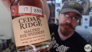 Iowa Whiskey?! Cedar Ridge Malted Rye Review