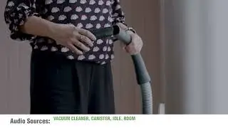 Vacuum Cleaner, Canister - SFX Library - Video Demo