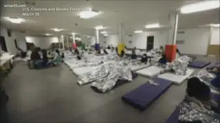 Photos show migrants in overcrowded Texas Border Patrol facility